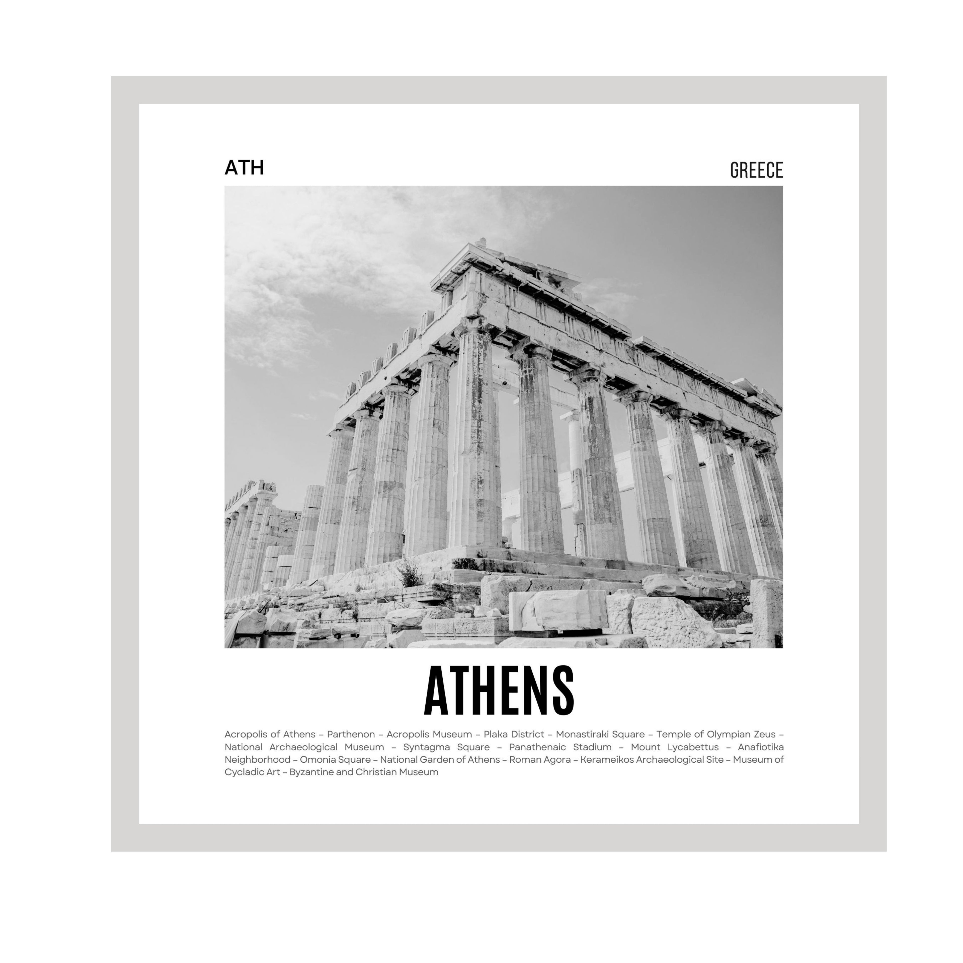 Athens - Minijatura