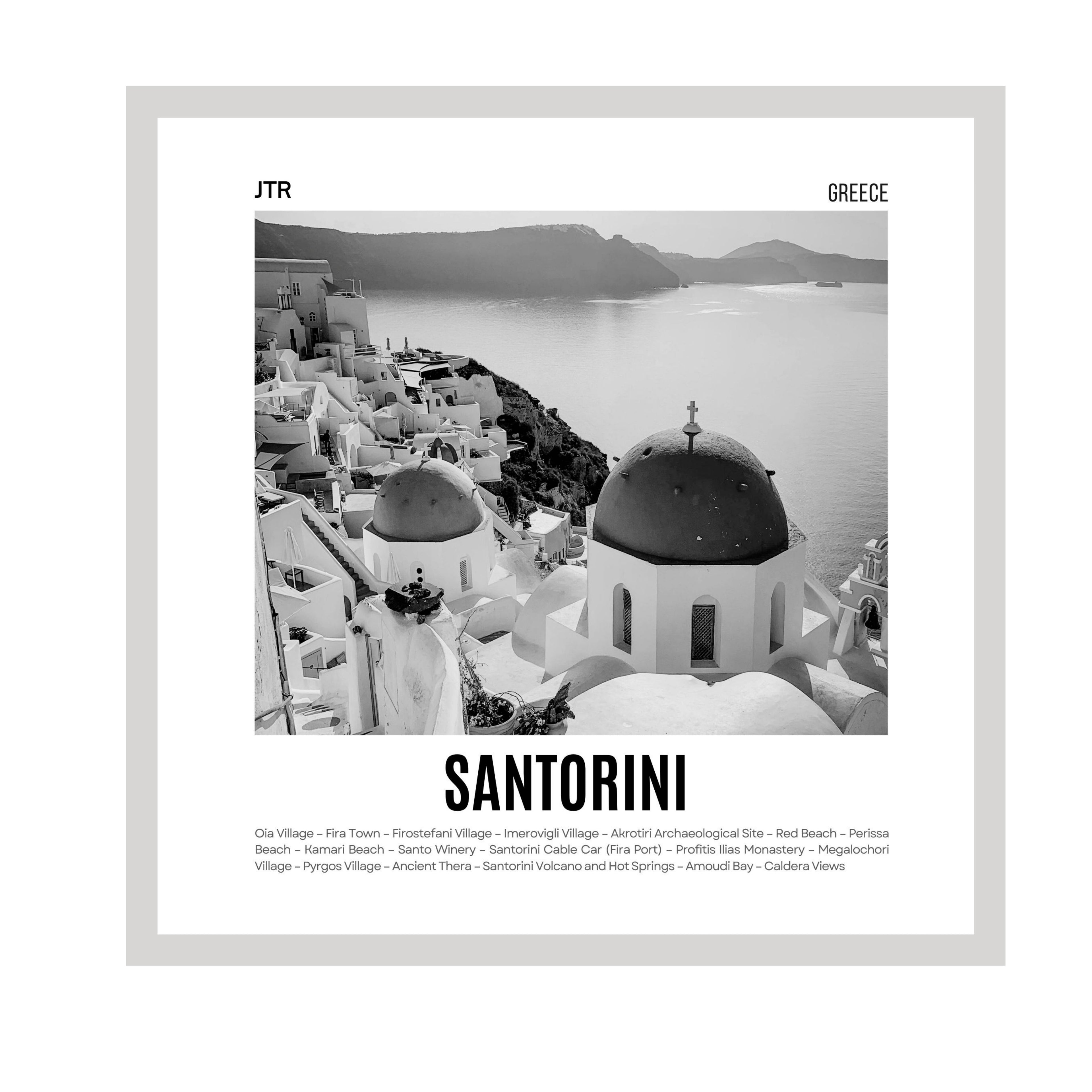 Santorini - Minijatura