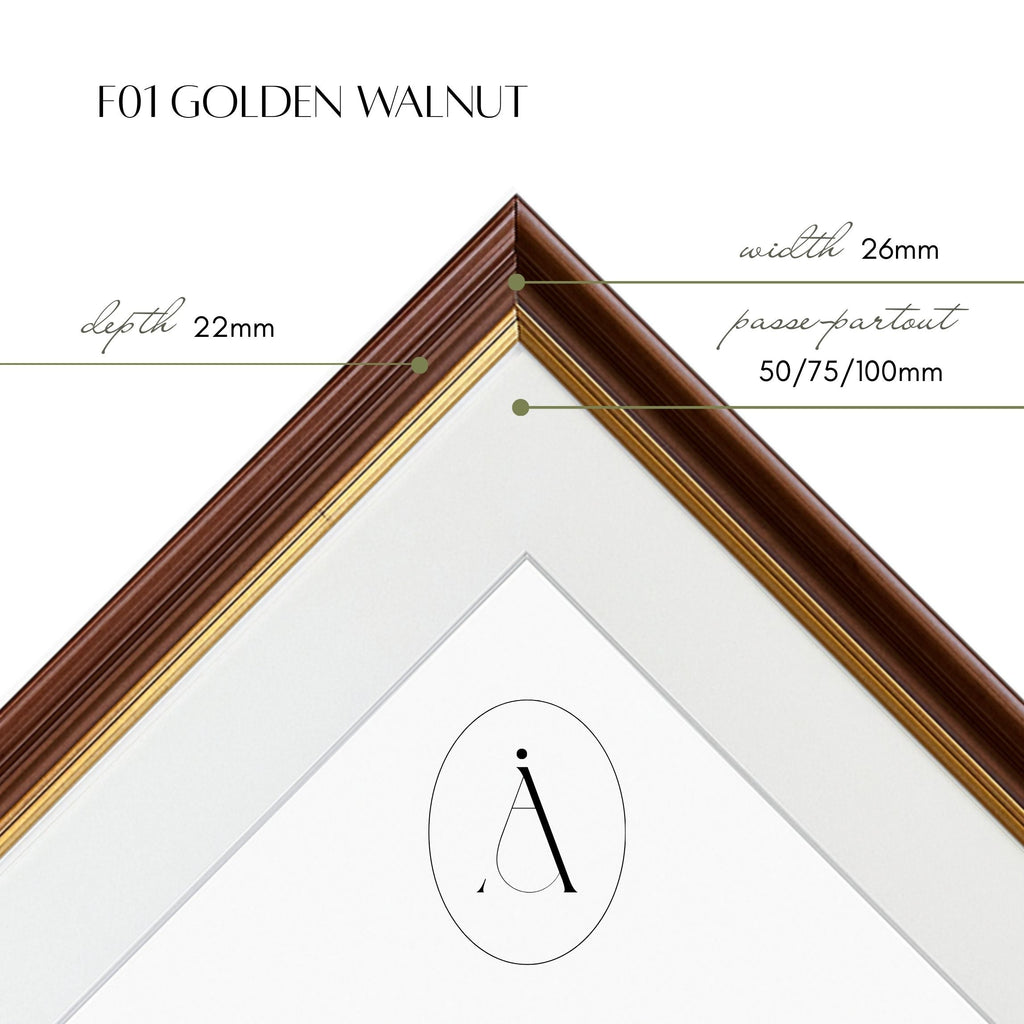 Riva Elegance - Uramljena slika - Više ramova