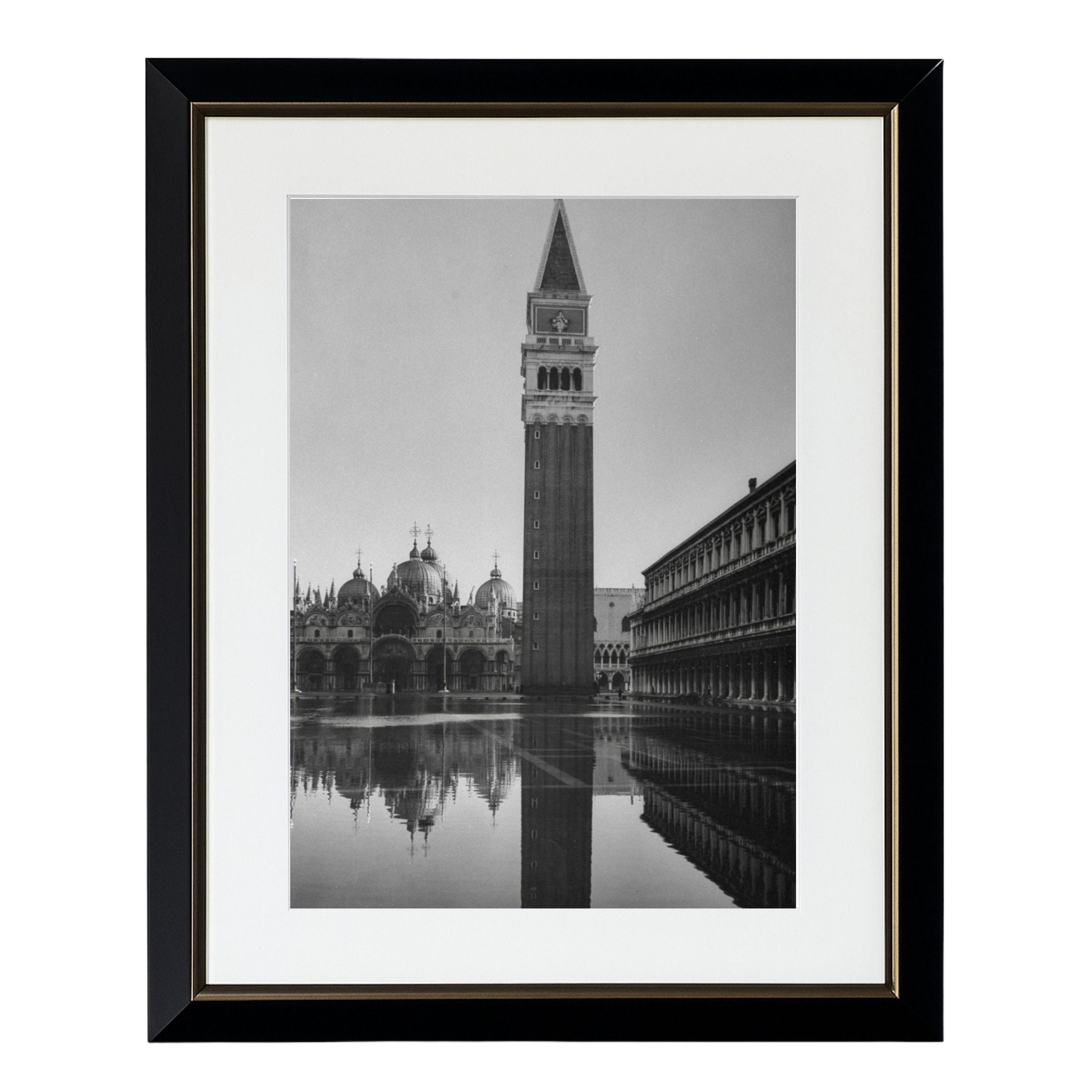 Flooded Piazza San Marco in Venice (1952) - Uramljena slika - Više ramova