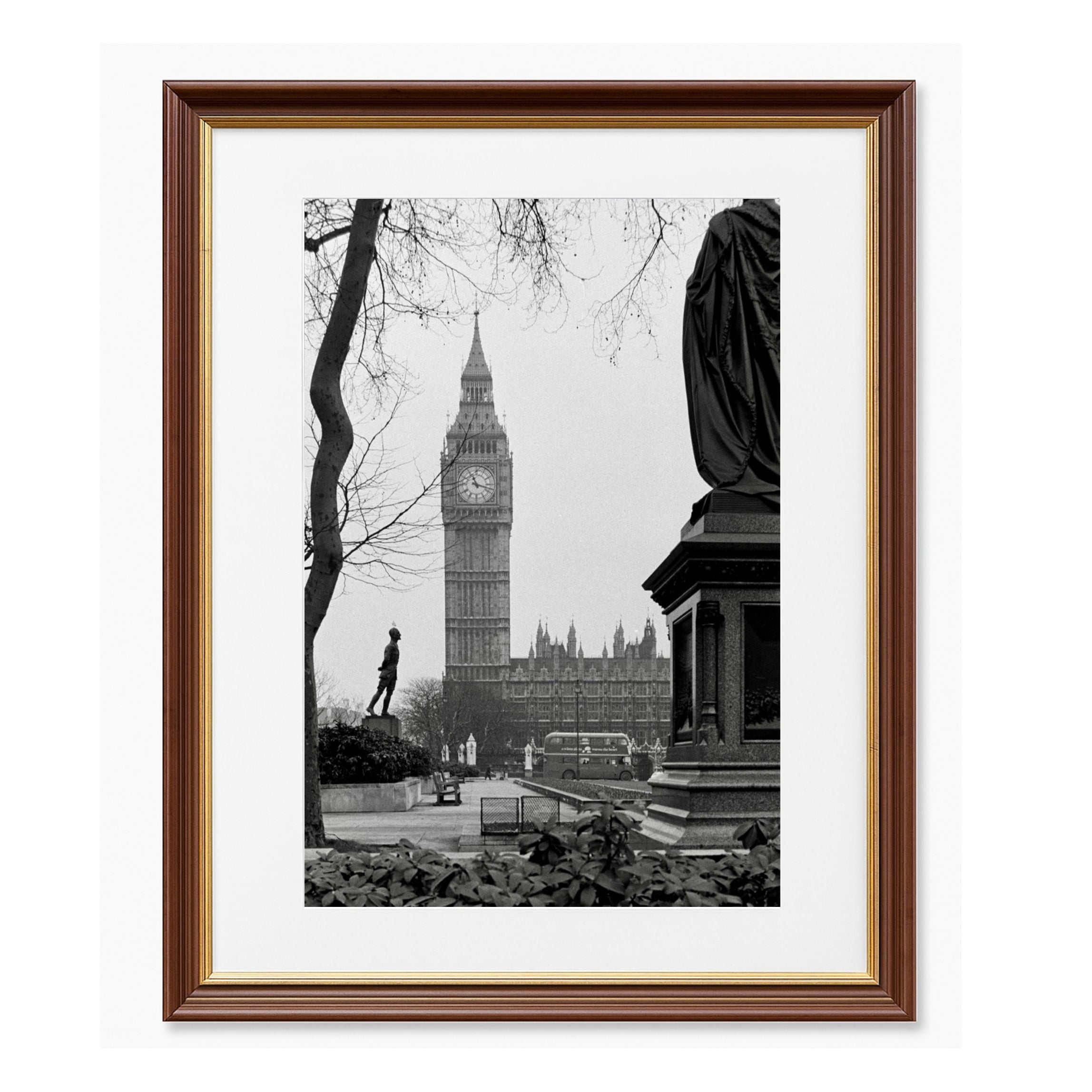View of the Palace of Westminster, London UK - Uramljena slika - Više ramova