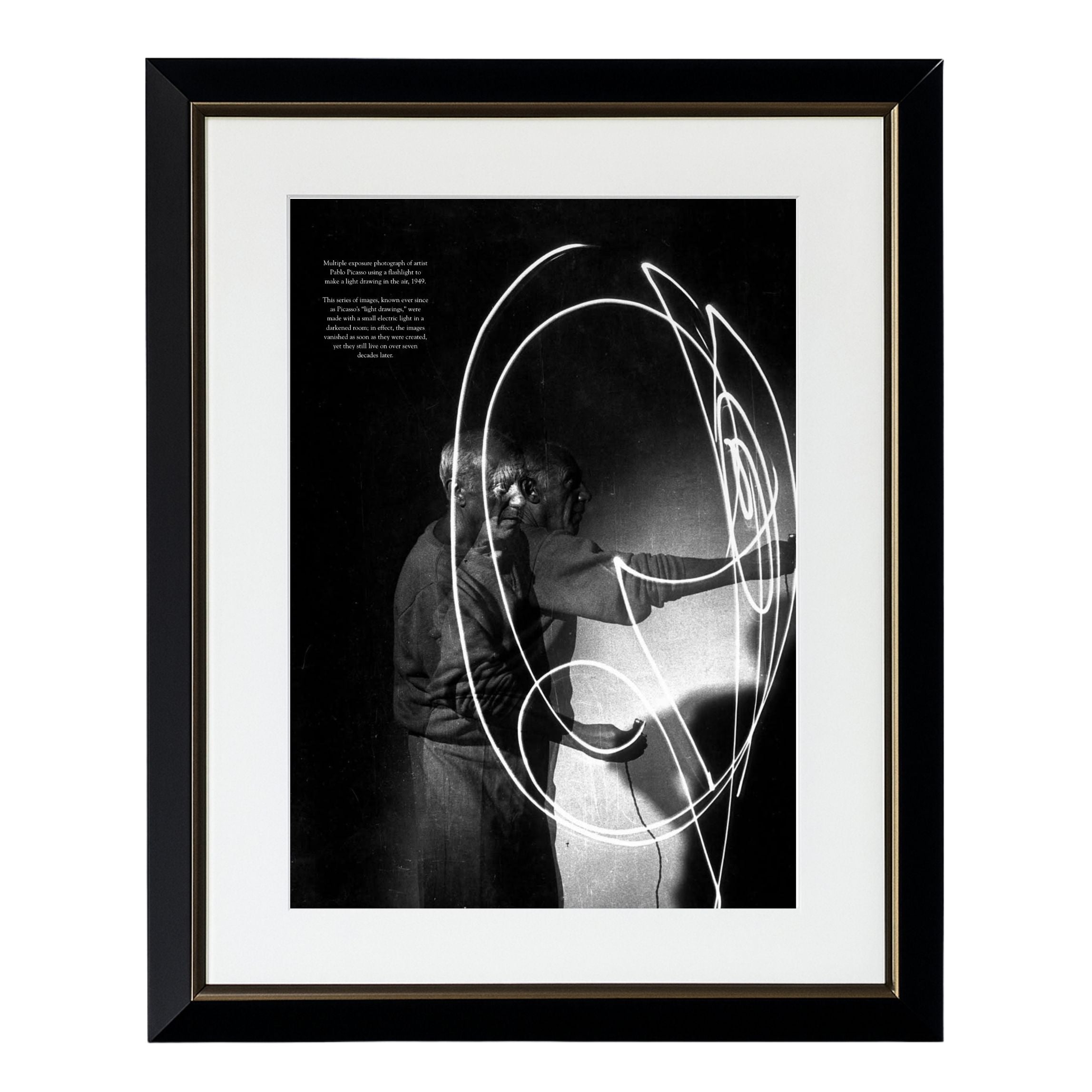 Picasso's Light Drawings (1949) - Uramljena slika - Više ramova