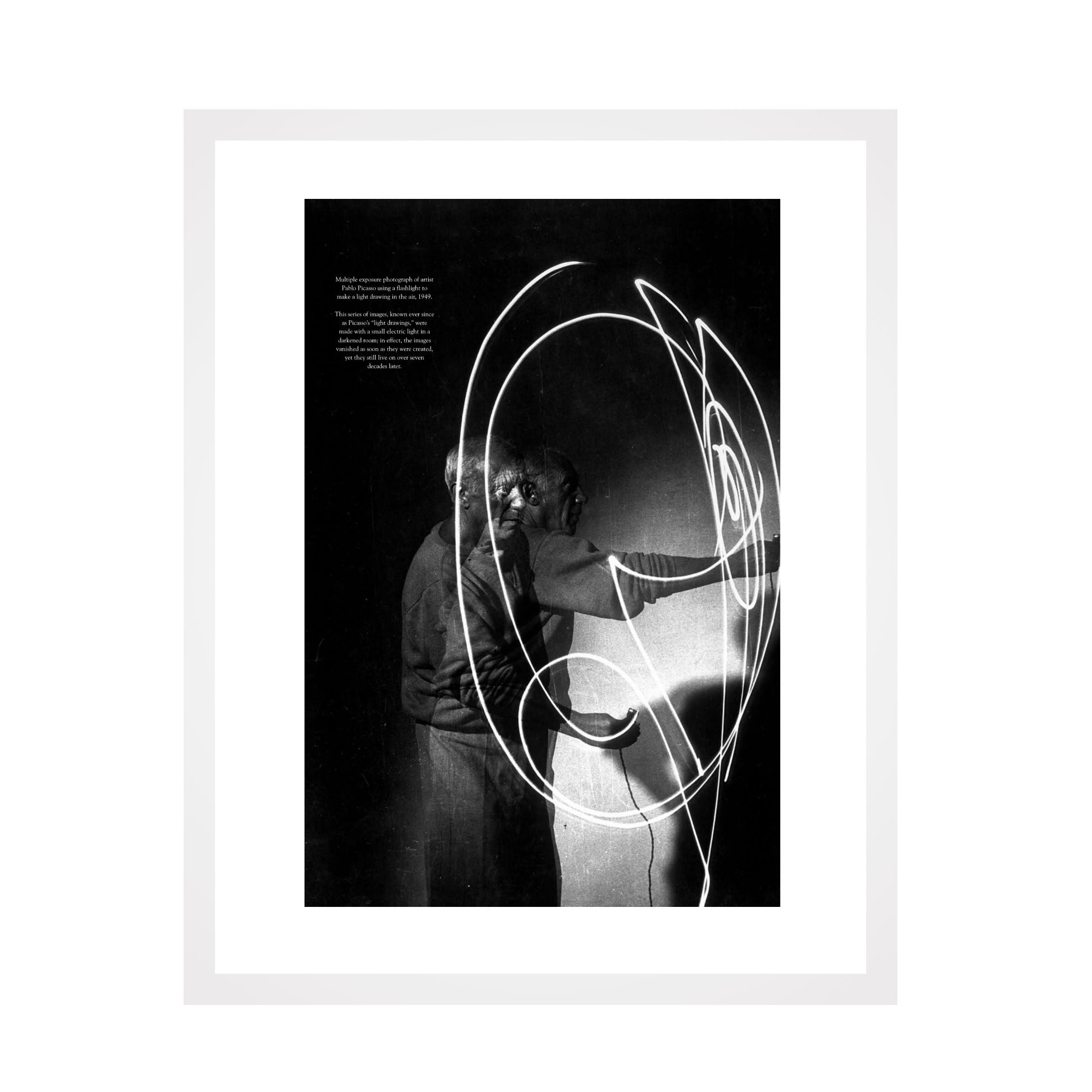 Picasso's Light Drawings (1949) - Uramljena slika - Više ramova