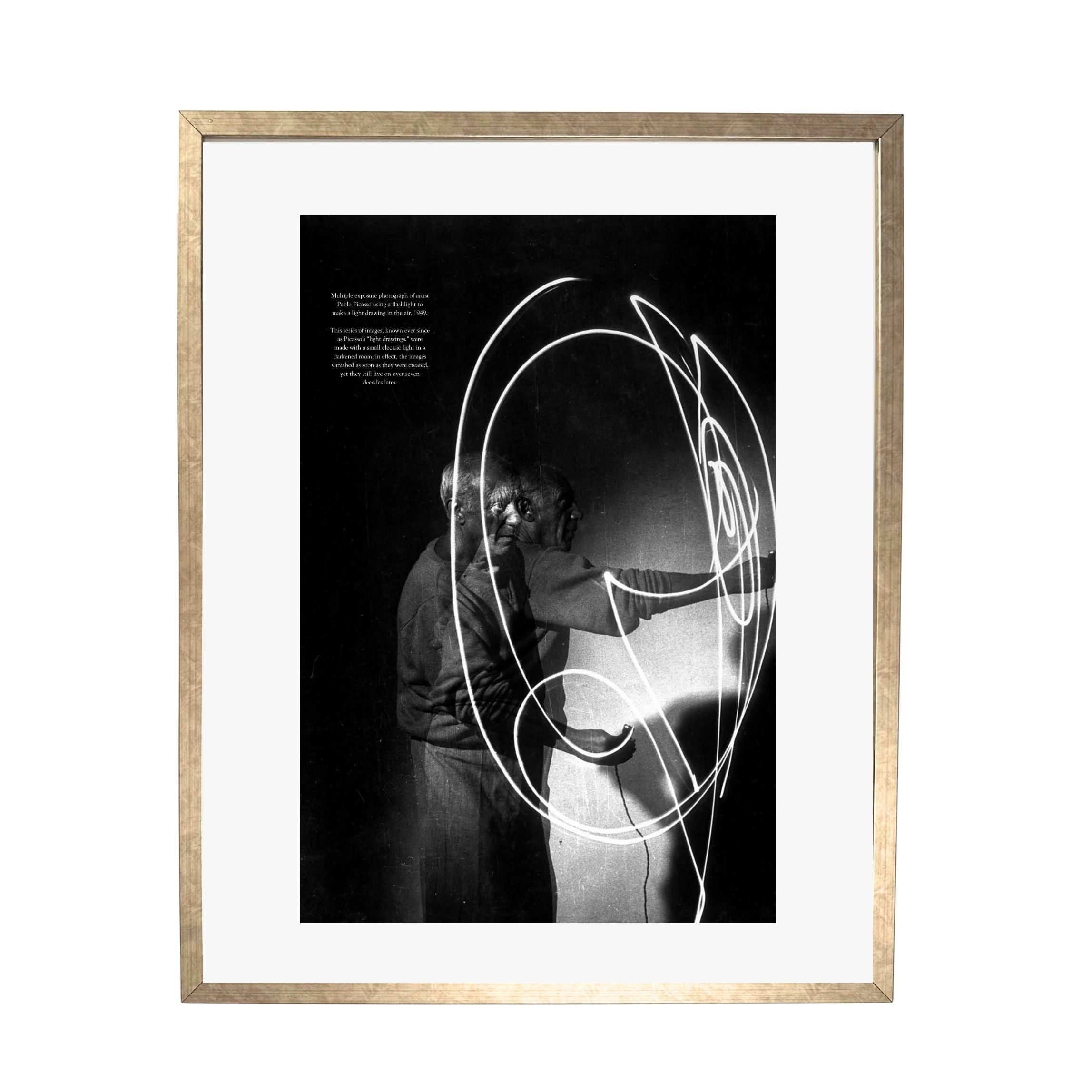 Picasso's Light Drawings (1949) - Uramljena slika - Više ramova