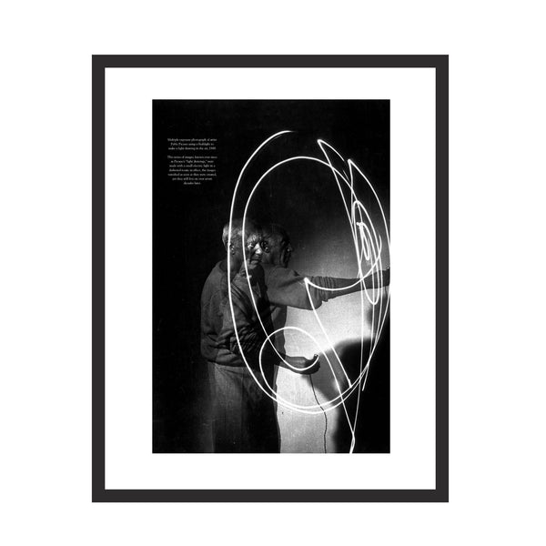 Picasso's Light Drawings (1949) - Uramljena slika - Više ramova