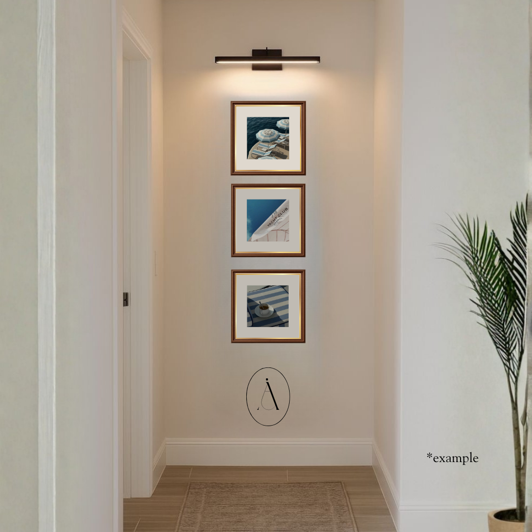 Minijature Trio set - Golden Walnut Thin Frame