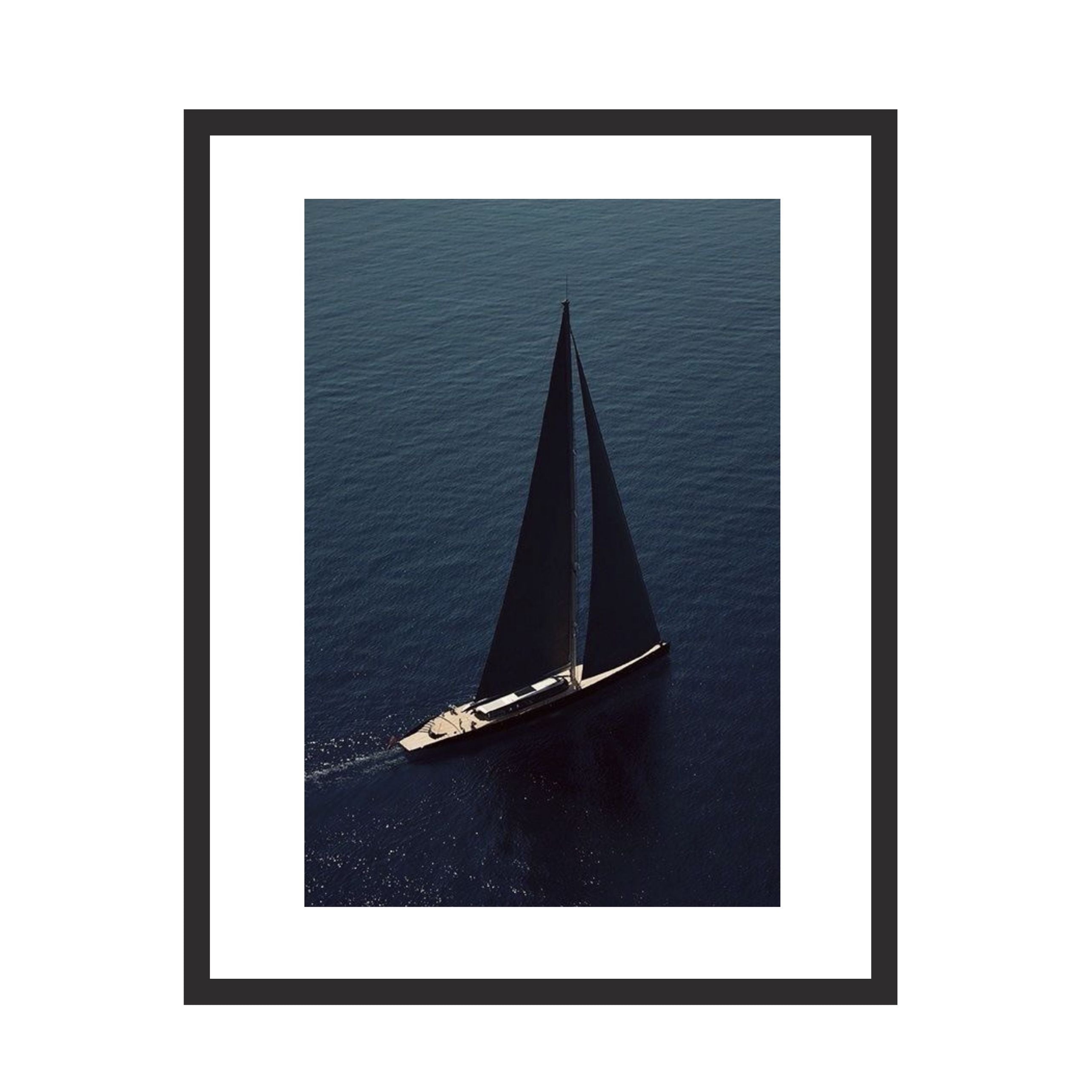 Sailboat - Uramljena slika - Više ramova