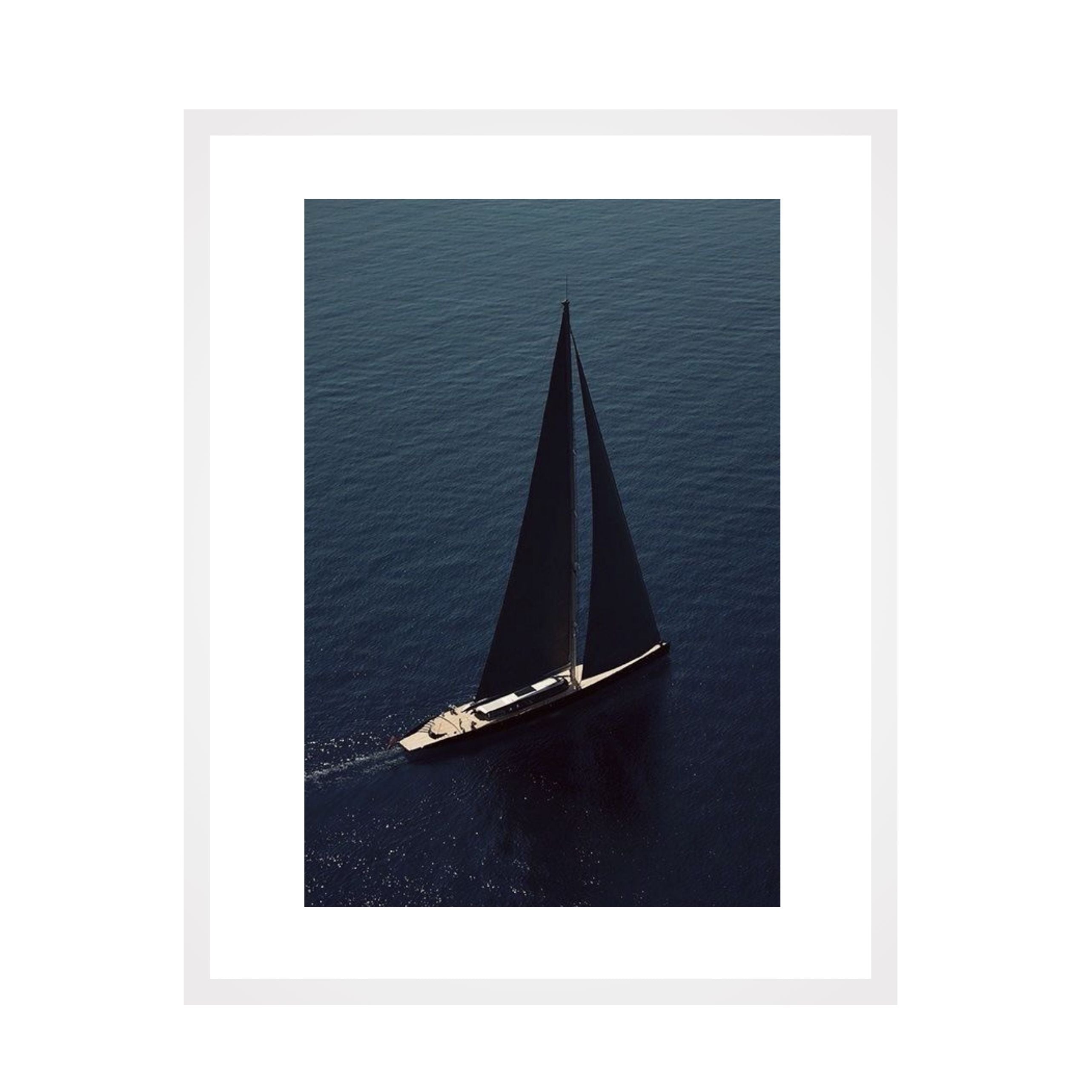 Sailboat - Uramljena slika - Više ramova