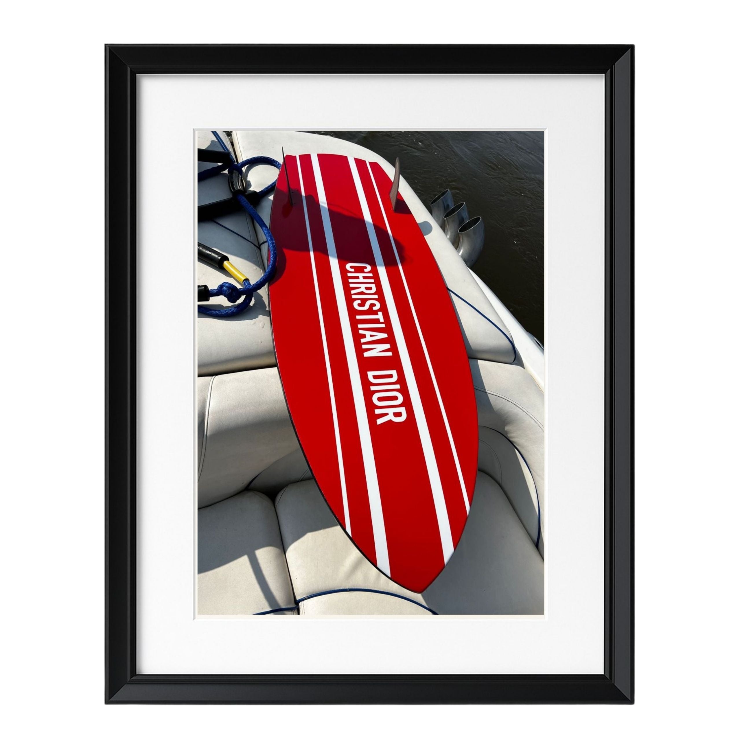 Dior Surfboard - Uramljena slika - Više ramova