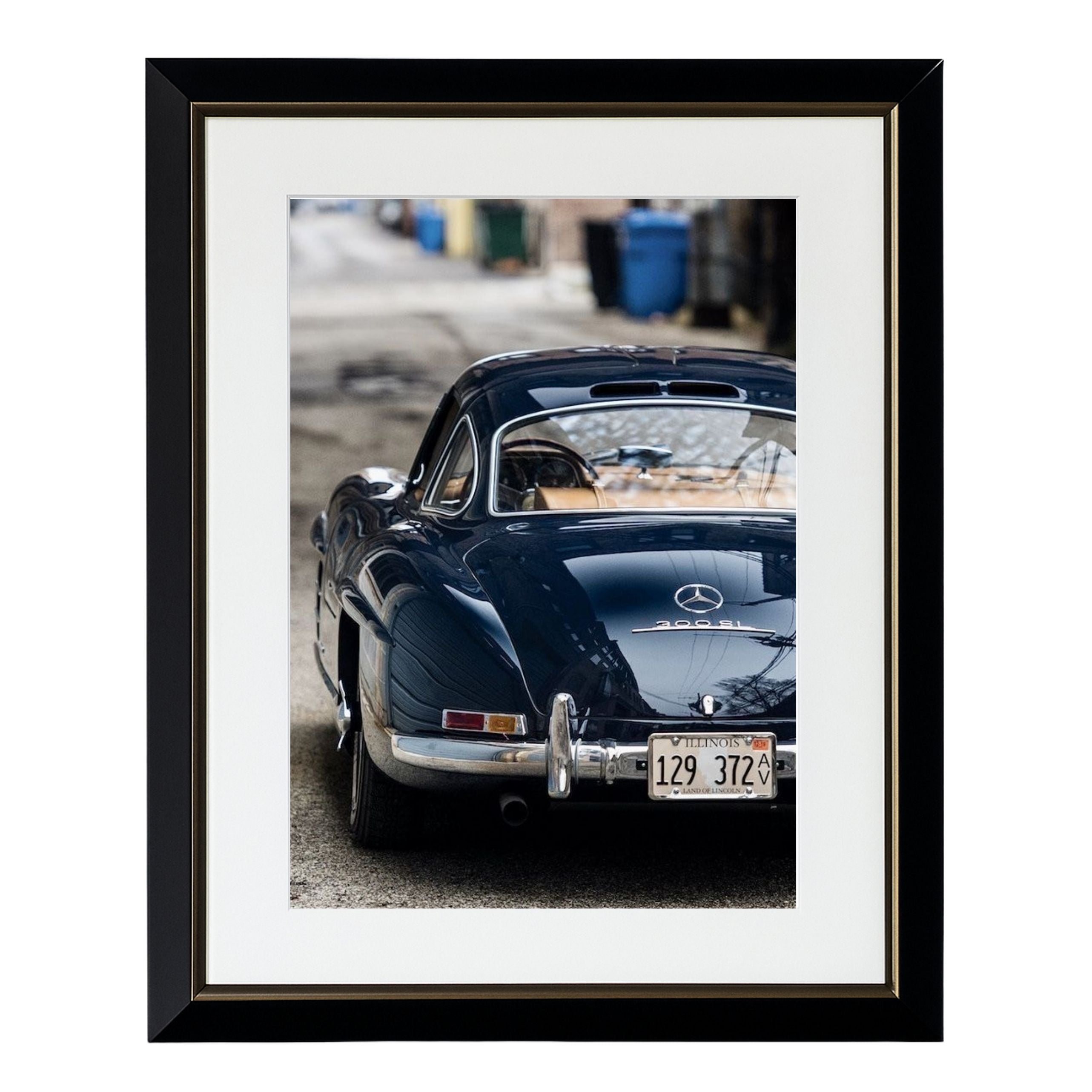 Mercedes-Benz 300 SL Gullwing - Uramljena slika - Više ramova