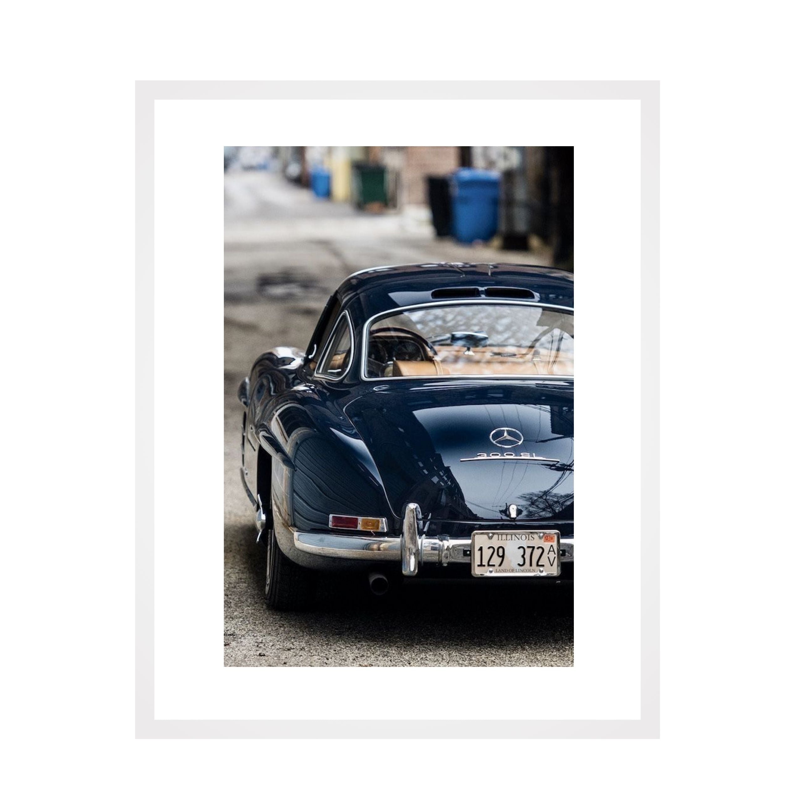 Mercedes-Benz 300 SL Gullwing - Uramljena slika - Više ramova