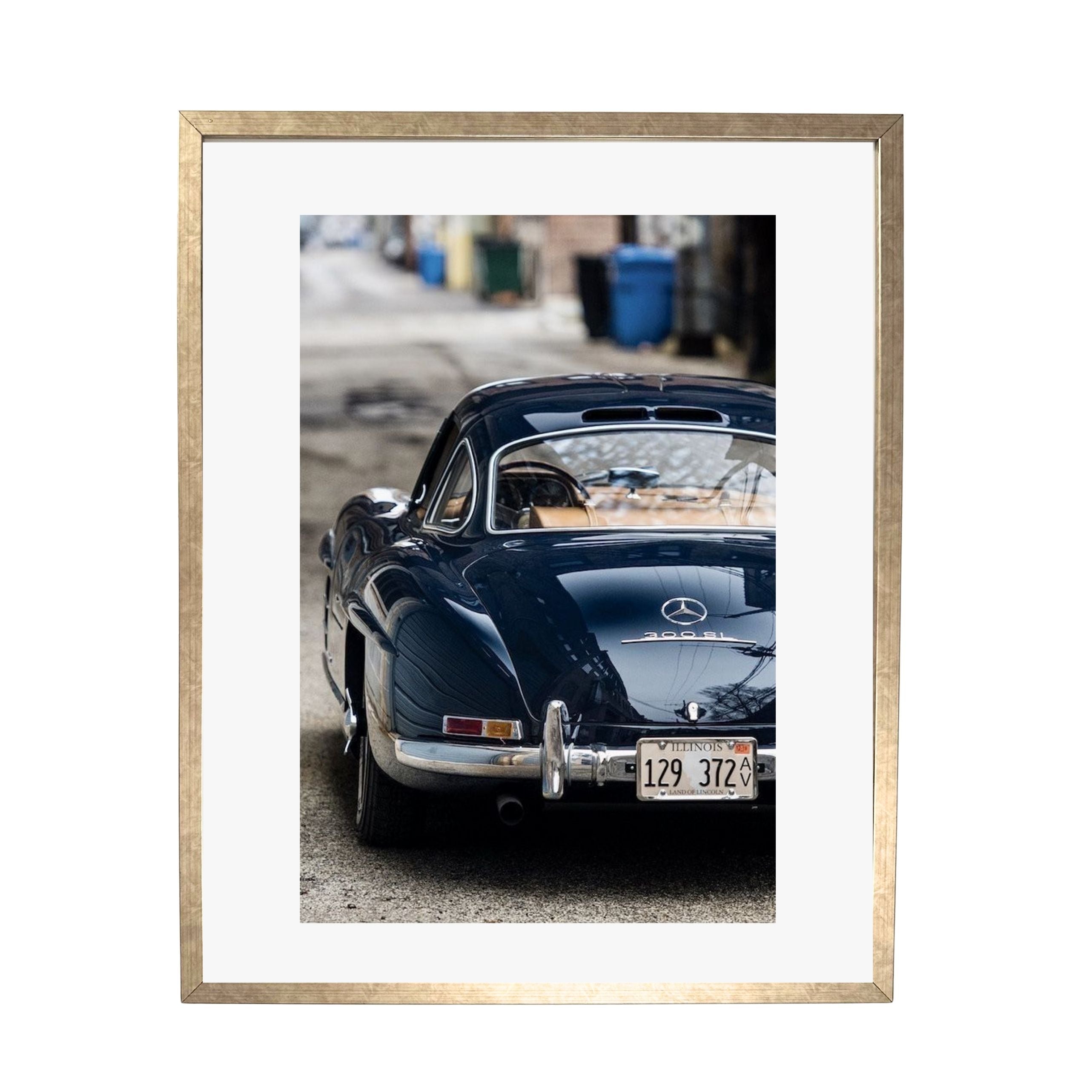 Mercedes-Benz 300 SL Gullwing - Uramljena slika - Više ramova