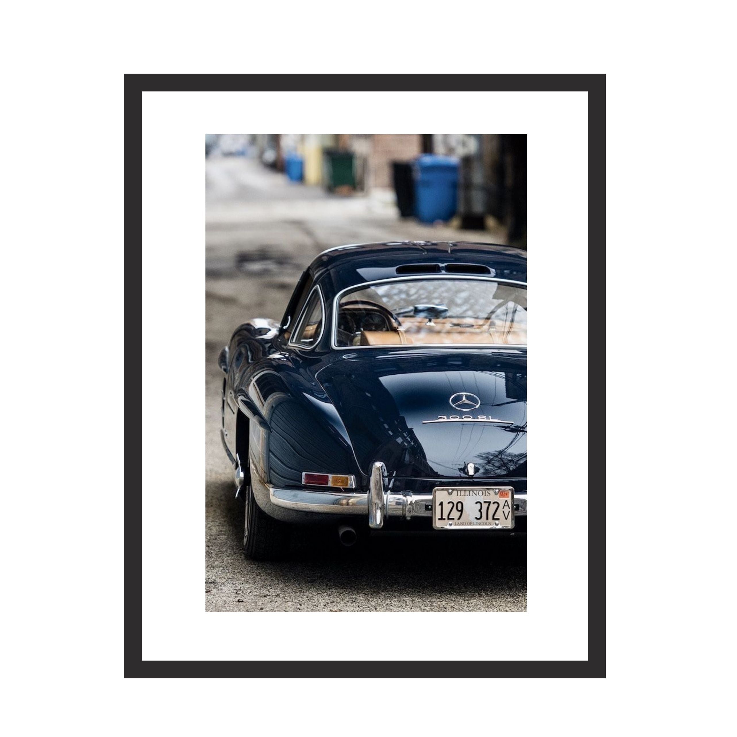 Mercedes-Benz 300 SL Gullwing - Uramljena slika - Više ramova