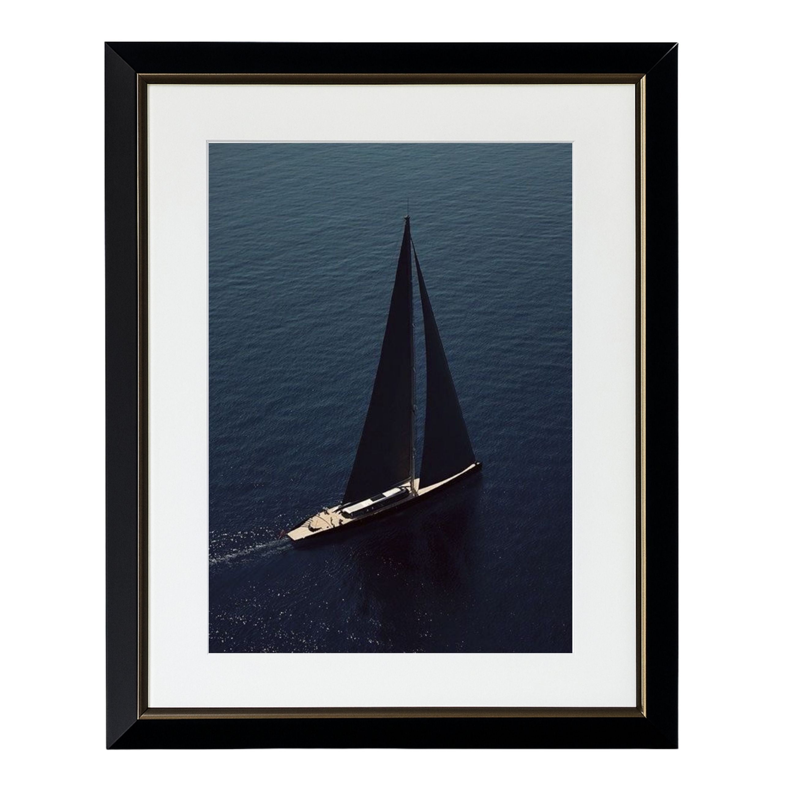 Sailboat - Uramljena slika - Više ramova
