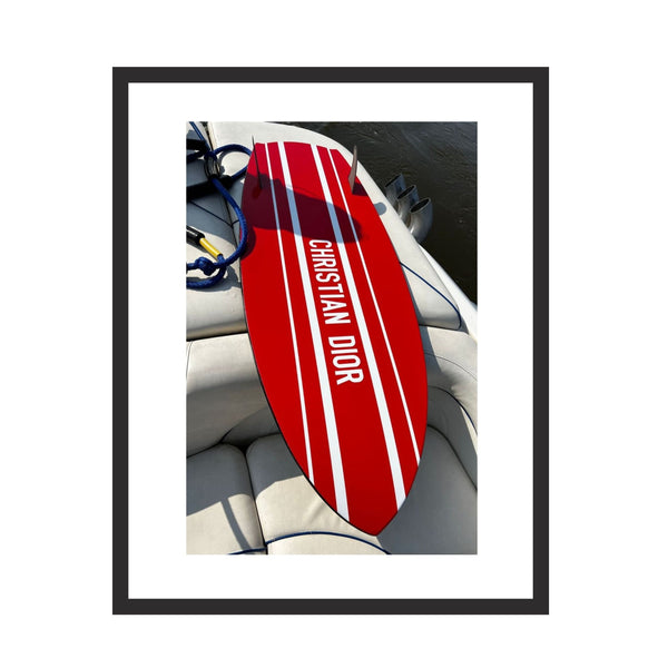 Dior Surfboard - Uramljena slika - Više ramova