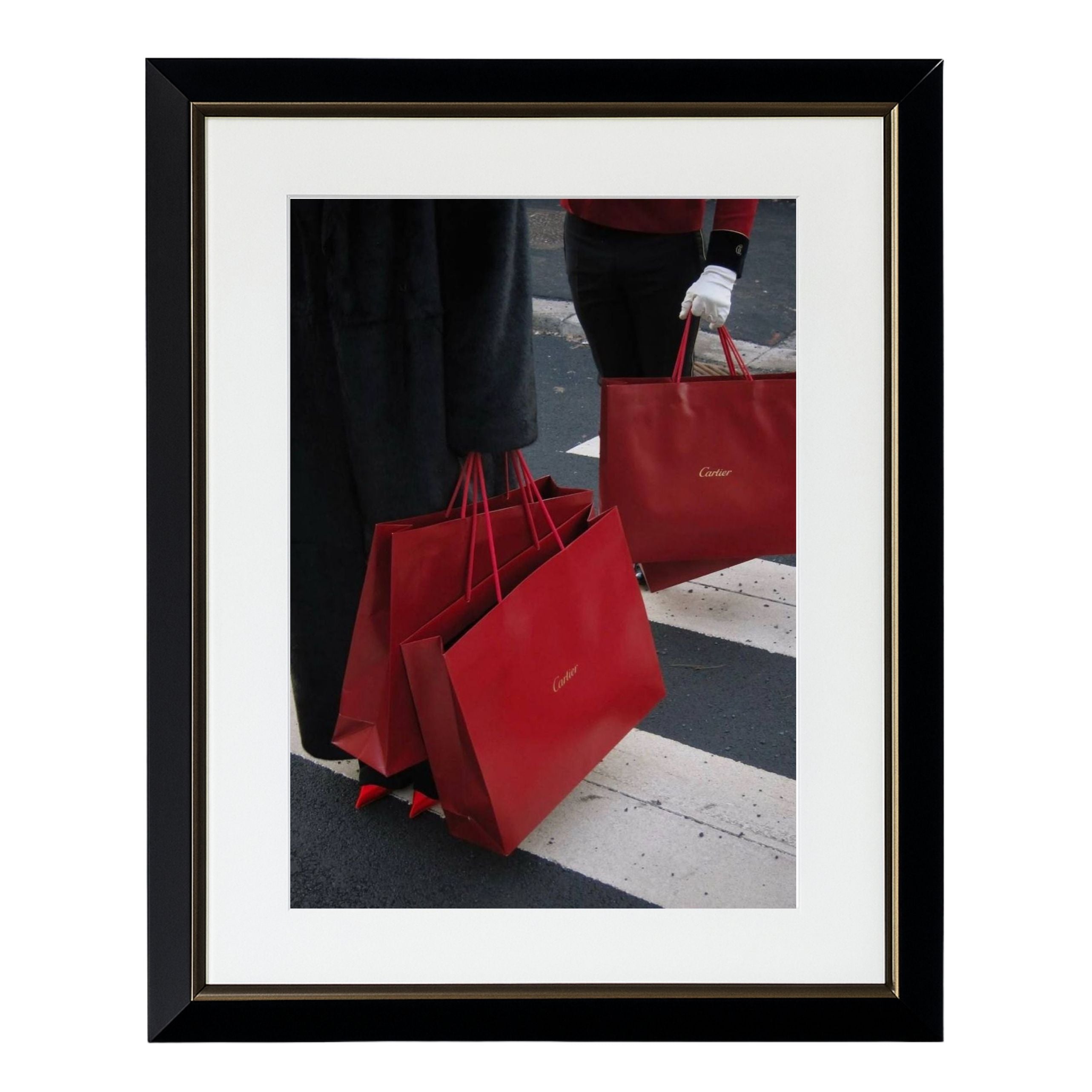 Cartier Shopping Bags - Uramljena slika - Više ramova