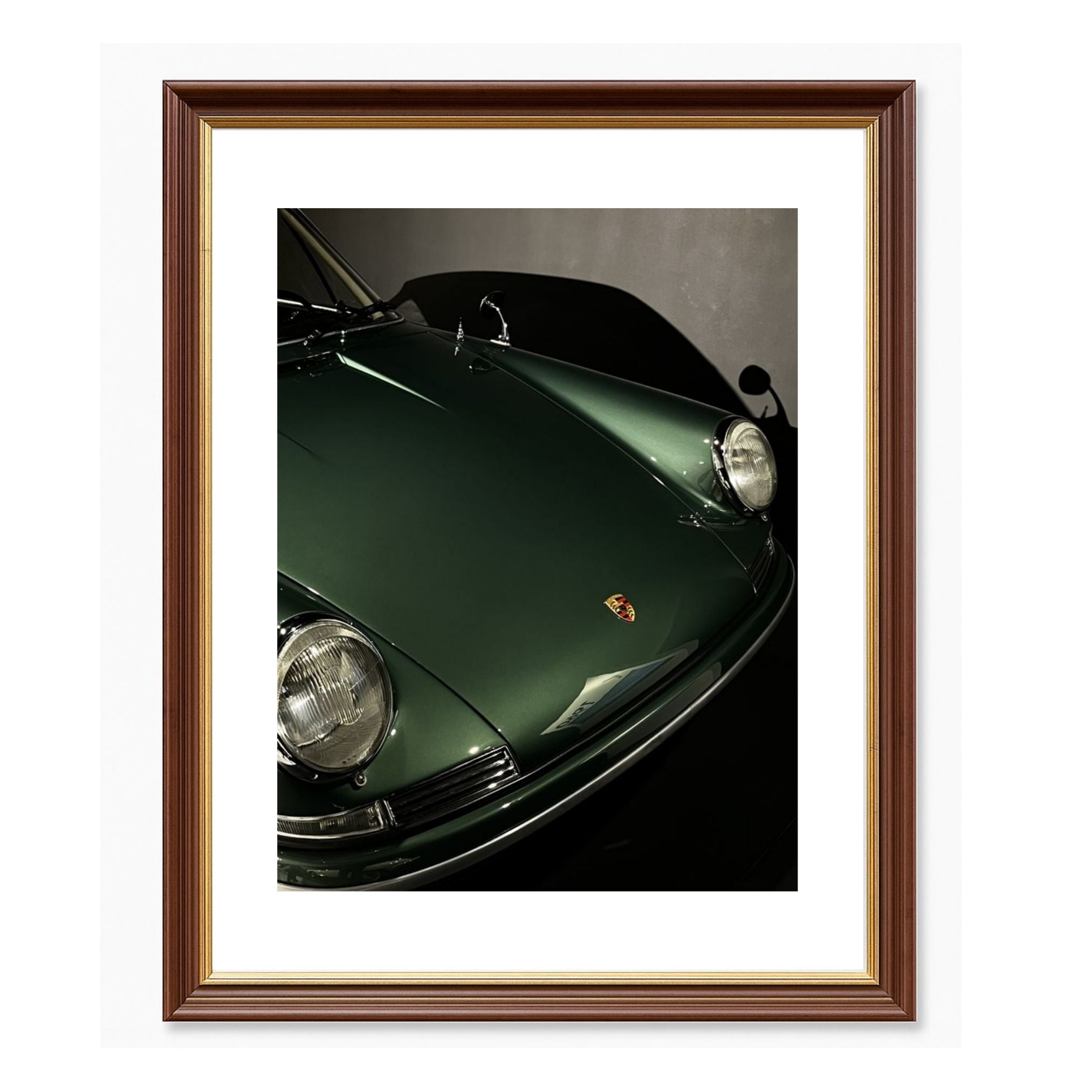 Green Porsche -  Uramljena slika - Više ramova