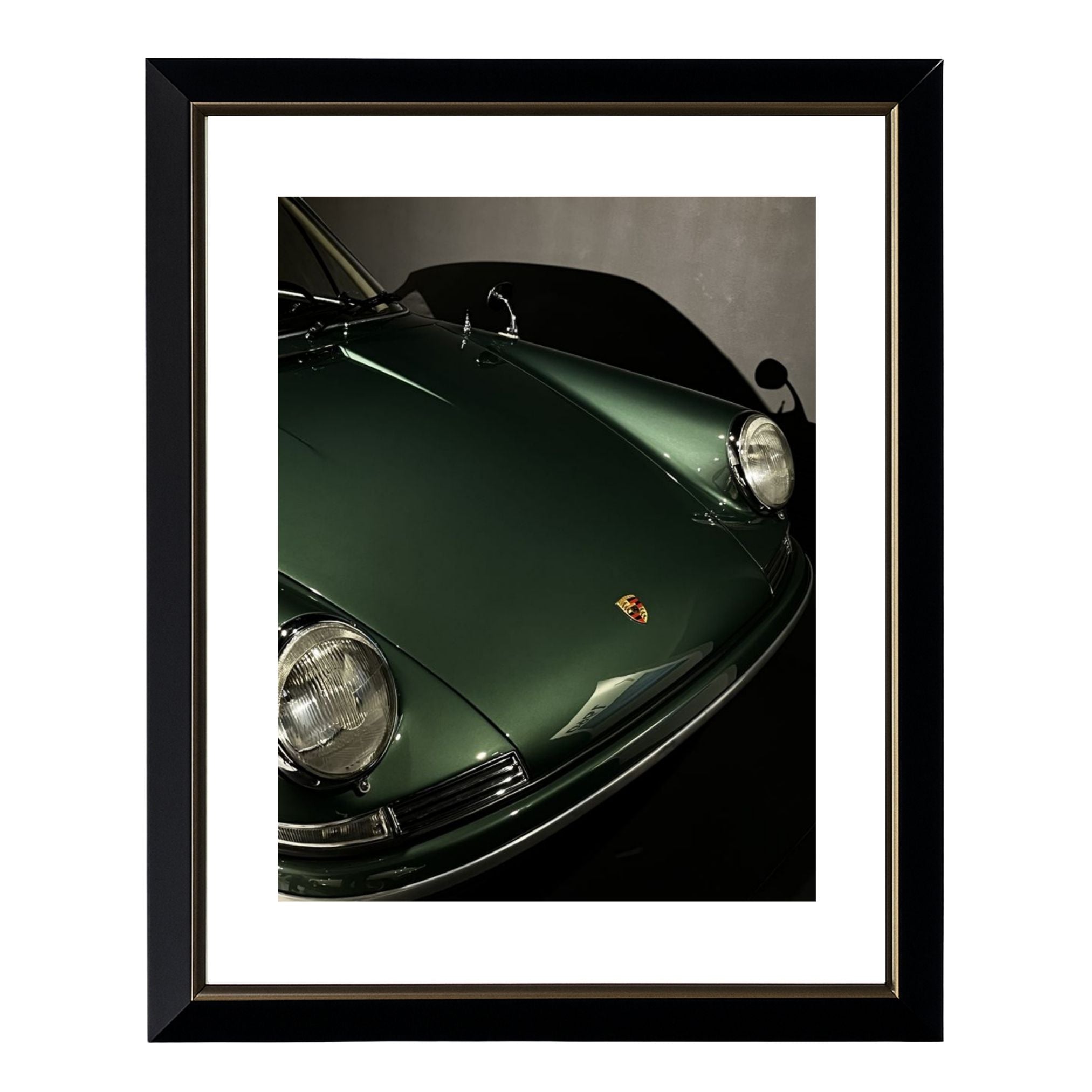 Green Porsche -  Uramljena slika - Više ramova