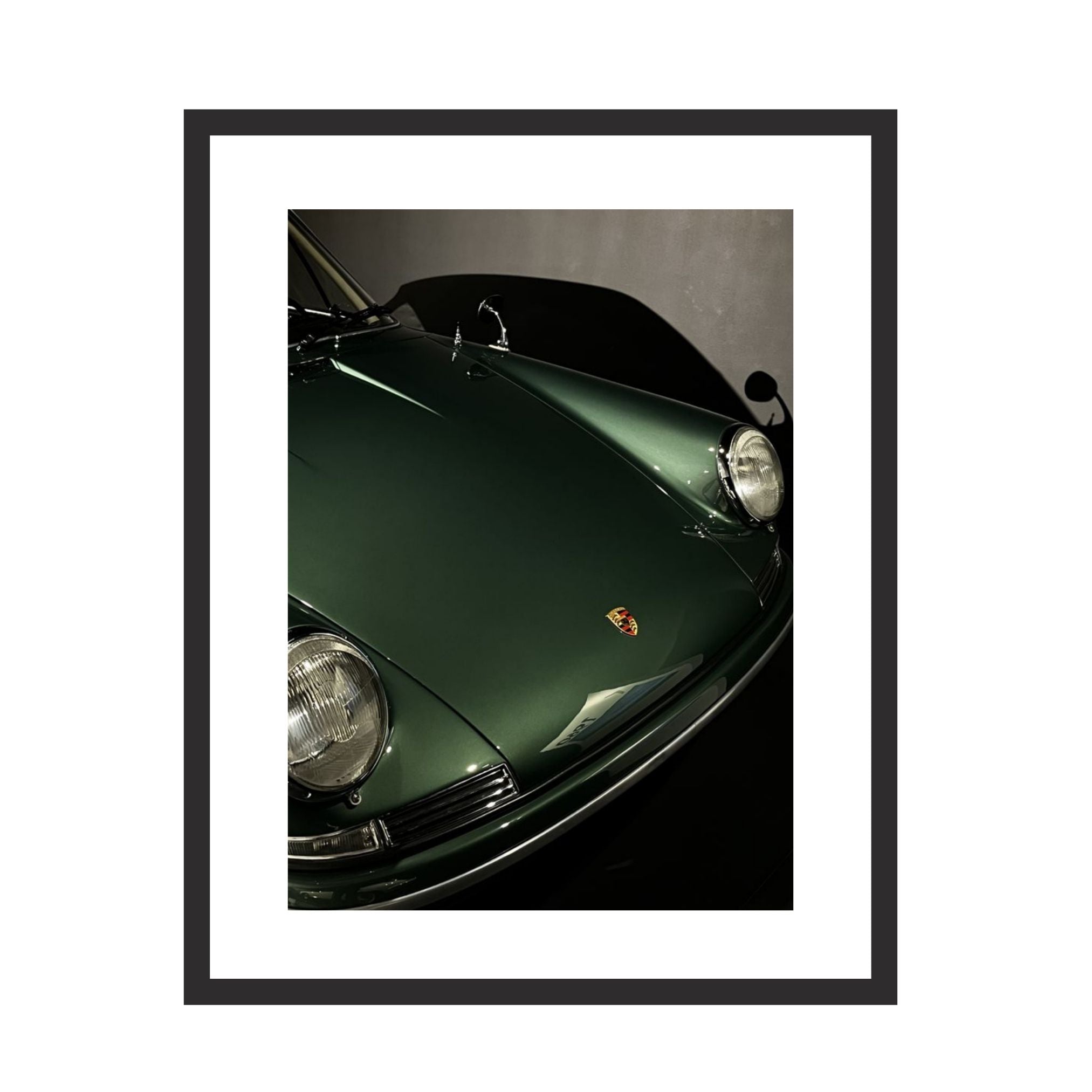 Green Porsche -  Uramljena slika - Više ramova